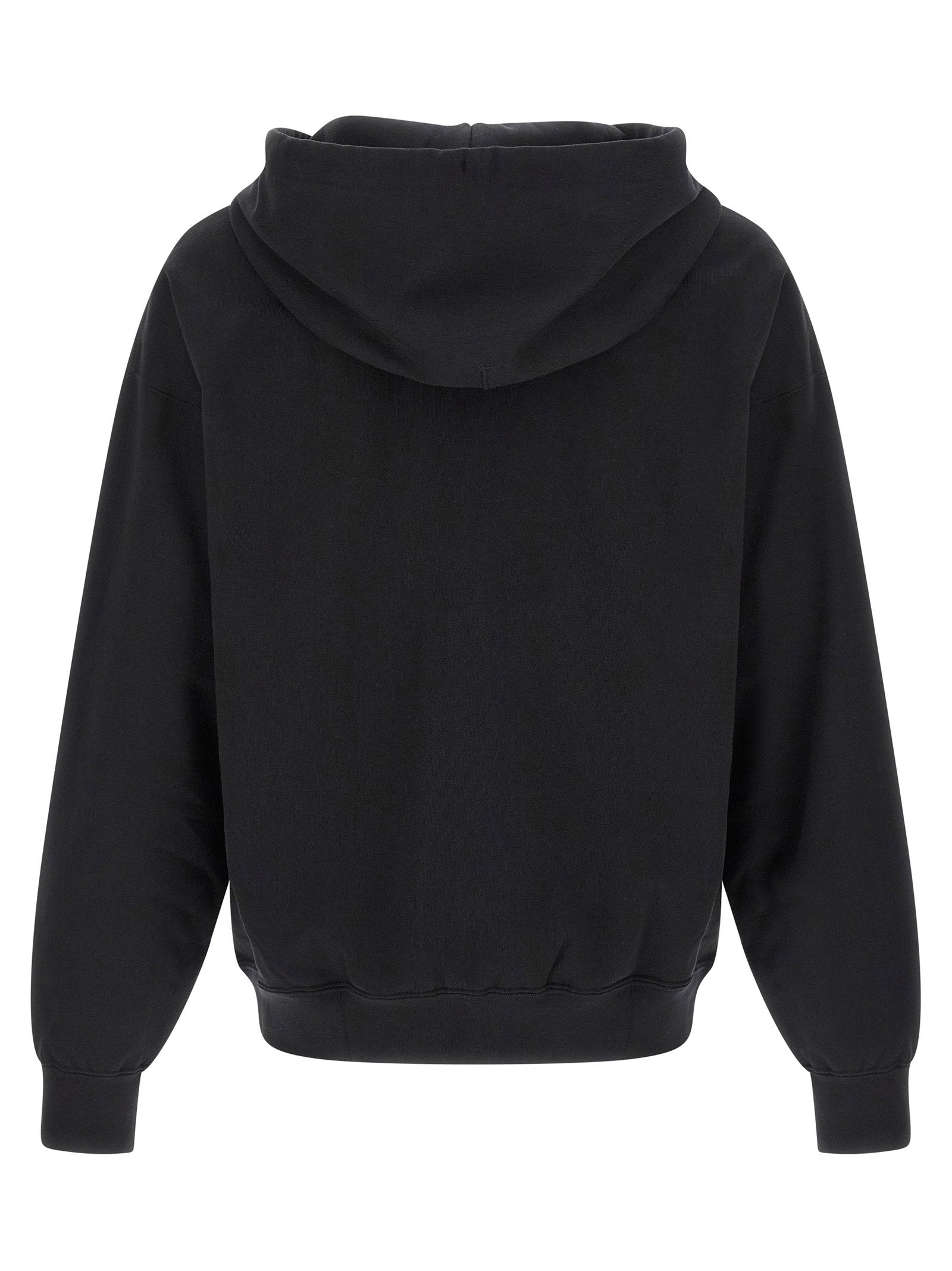 Y-3 Brushed Terry Zip Hoodie Black