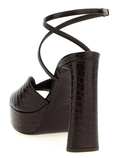 Jimmy Choo Karli Sandals Brown