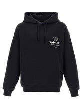 Y-3 Graphic Ft Hoodie Black
