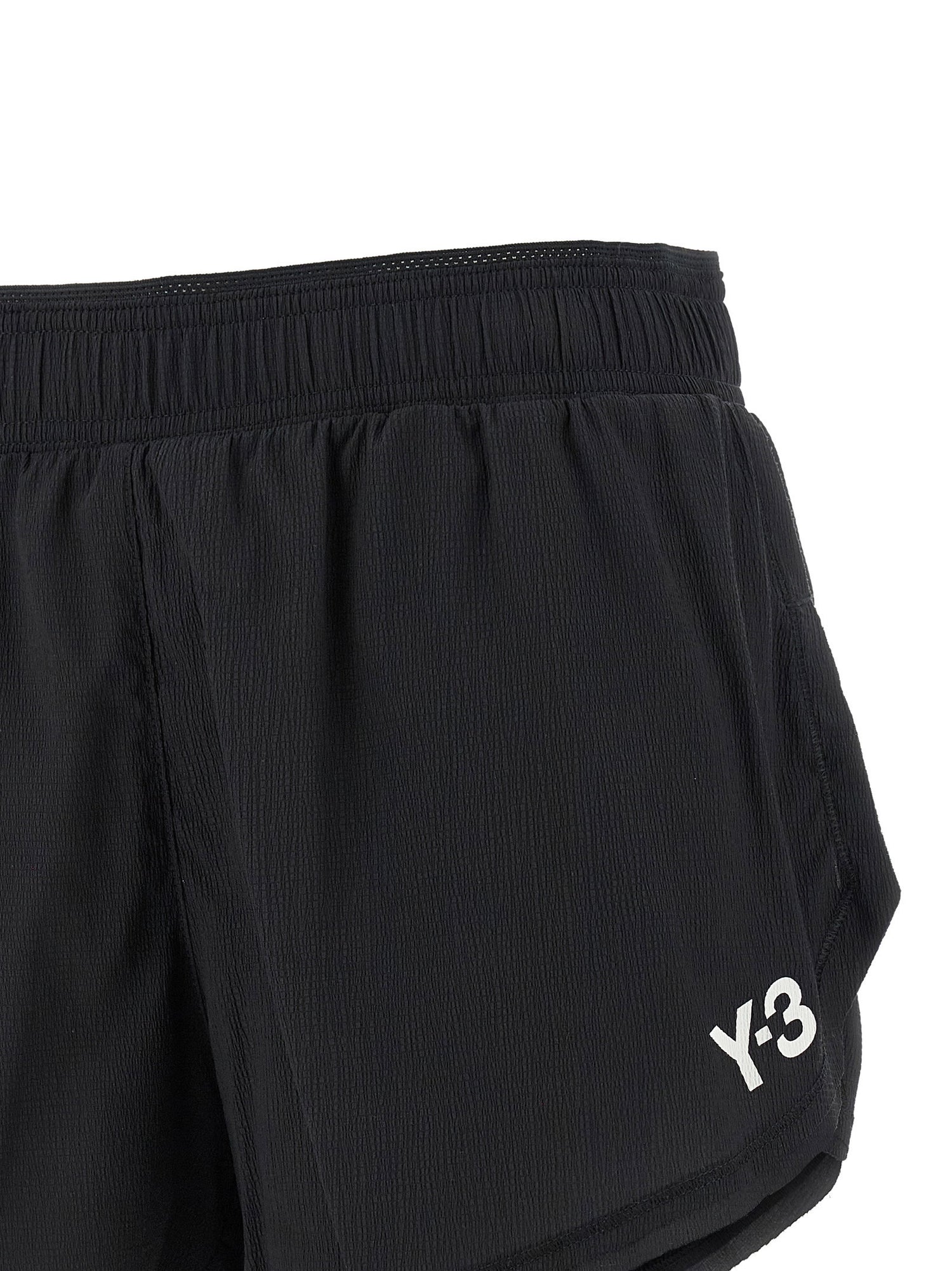 Y-3 Logo Shorts Black