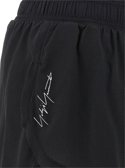 Y-3 Logo Shorts Black