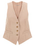 Max Mara Kiwi Vest Pink