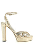 Jimmy Choo Kove Sandals Gold