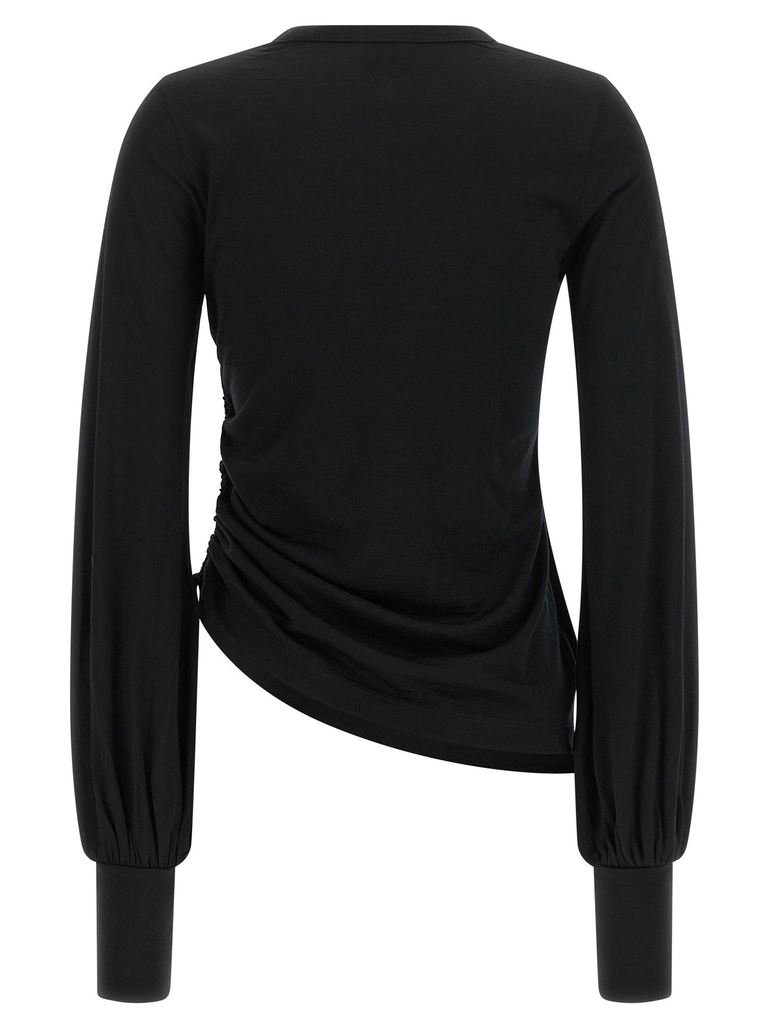 Y-3 Draped Cut T-shirt Black