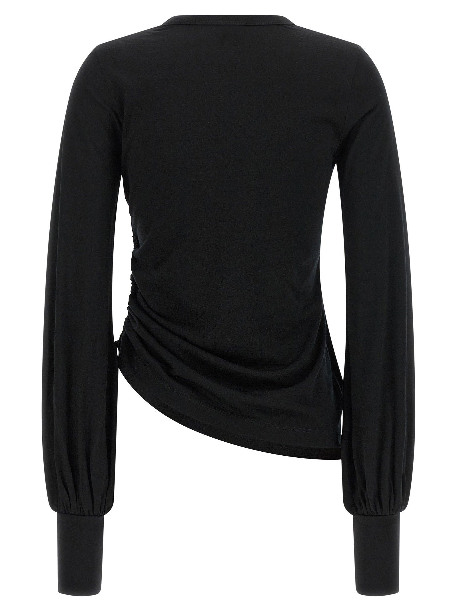 Y-3 Draped Cut T-shirt Black