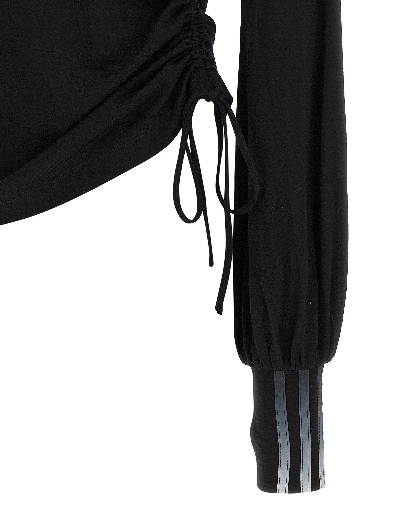 Y-3 Draped Cut T-shirt Black
