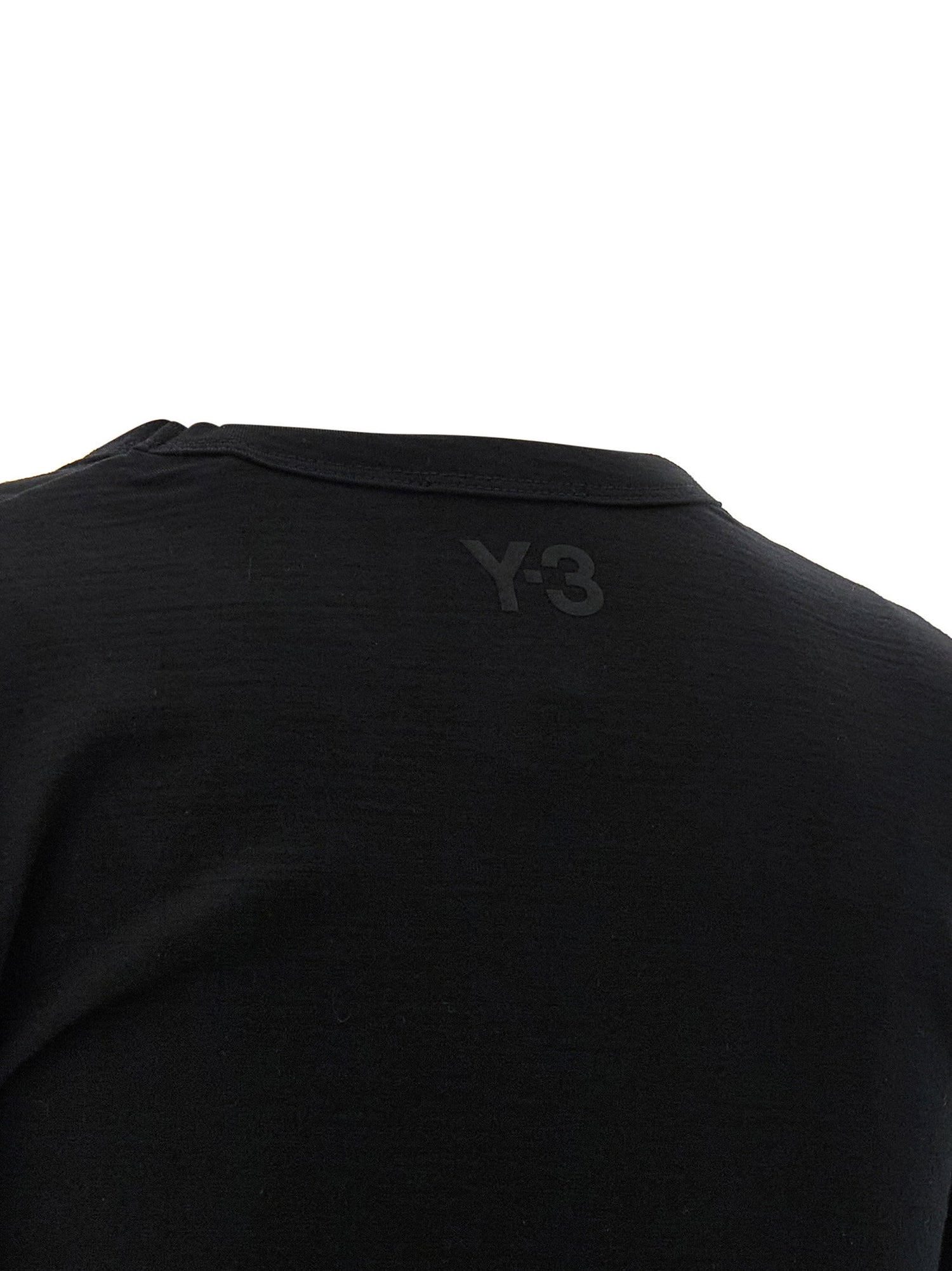 Y-3 Draped Cut T-shirt Black