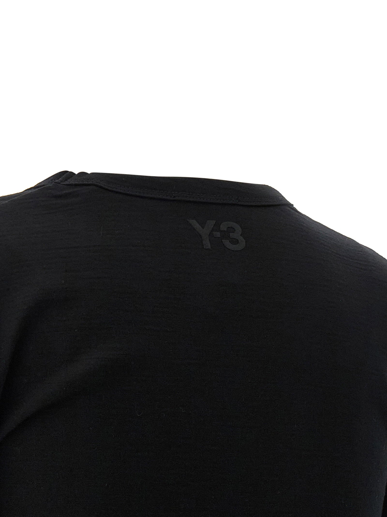 Y-3 Draped Cut T-shirt Black