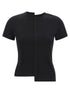 Y-3 Asymmetric T-shirt Black  