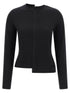 Y-3 Asymmetric T-shirt Black