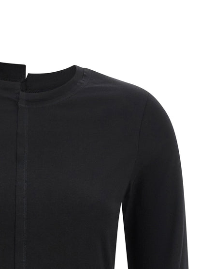 Y-3 Asymmetric T-shirt Black