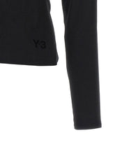 Y-3 Asymmetric T-shirt Black