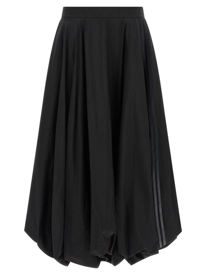 Y-3 Gradient 3-stripes Skirt Black  