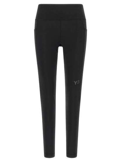 Y-3 Run Pocket Leggings Black