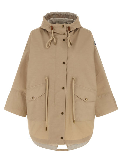 Moncler Brunnera Parka Beige