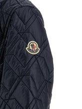 Moncler Quilted Overshirt Blue