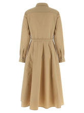 Moncler Chemisier Dress Beige