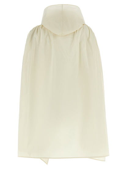 Moncler Taffeta Cape Beige