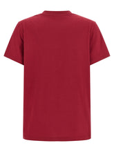 Moncler Logo Embroidery T-shirt Red
