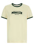 Moncler Flocked Logo T-shirt Beige