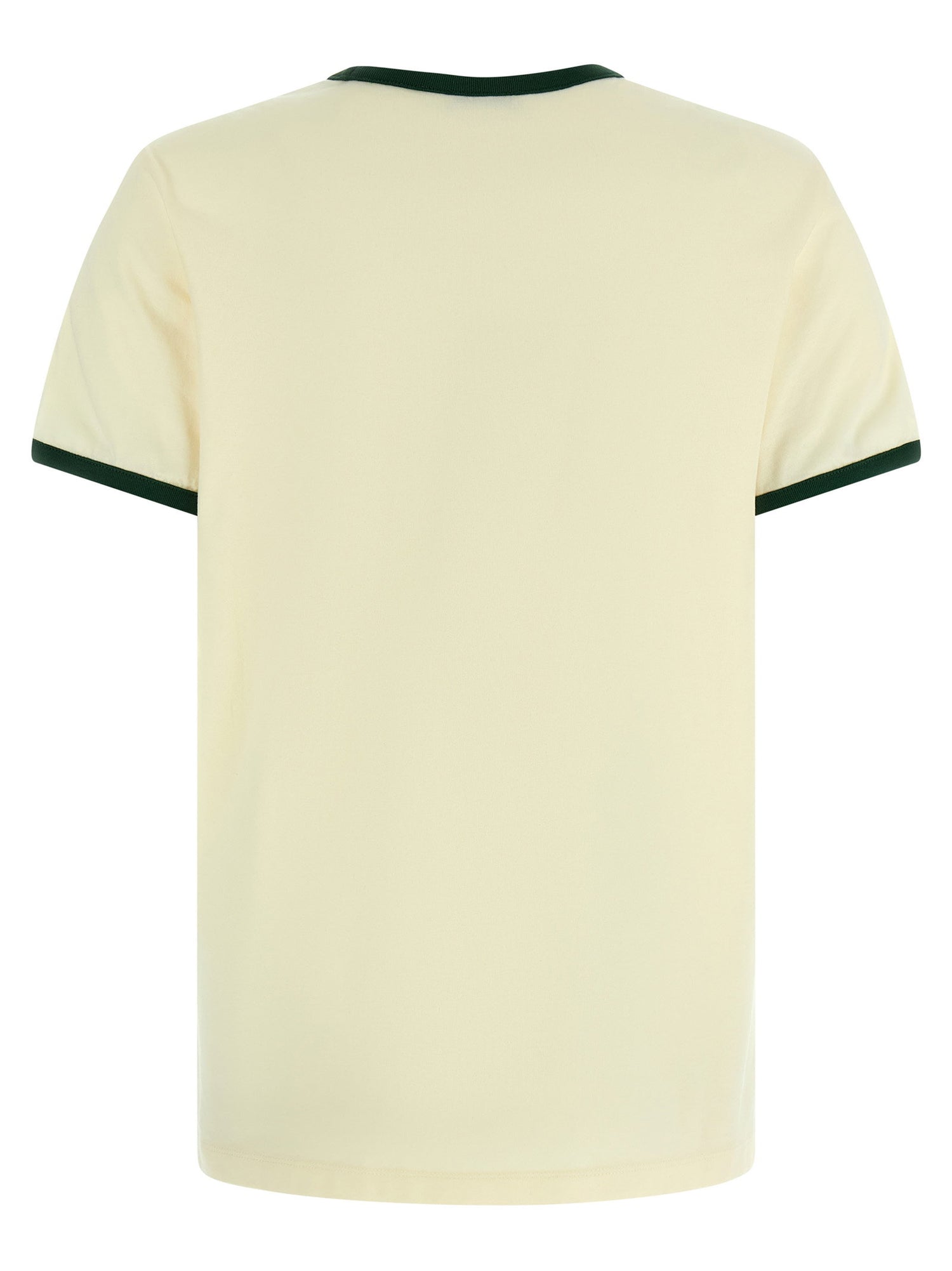 Moncler Flocked Logo T-shirt Beige