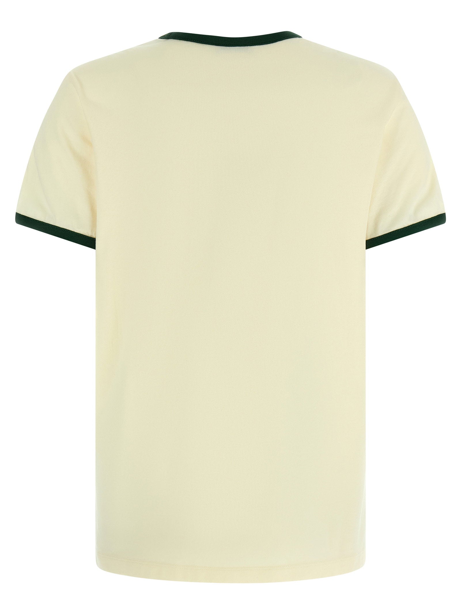 Moncler Flocked Logo T-shirt Beige