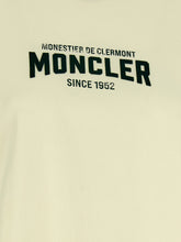 Moncler Flocked Logo T-shirt Beige