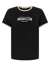 Moncler Flocked Logo T-shirt Black
