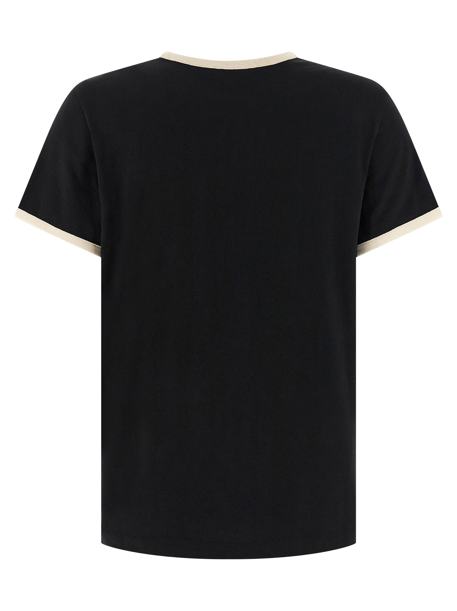 Moncler Flocked Logo T-shirt Black