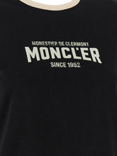 Moncler Flocked Logo T-shirt Black