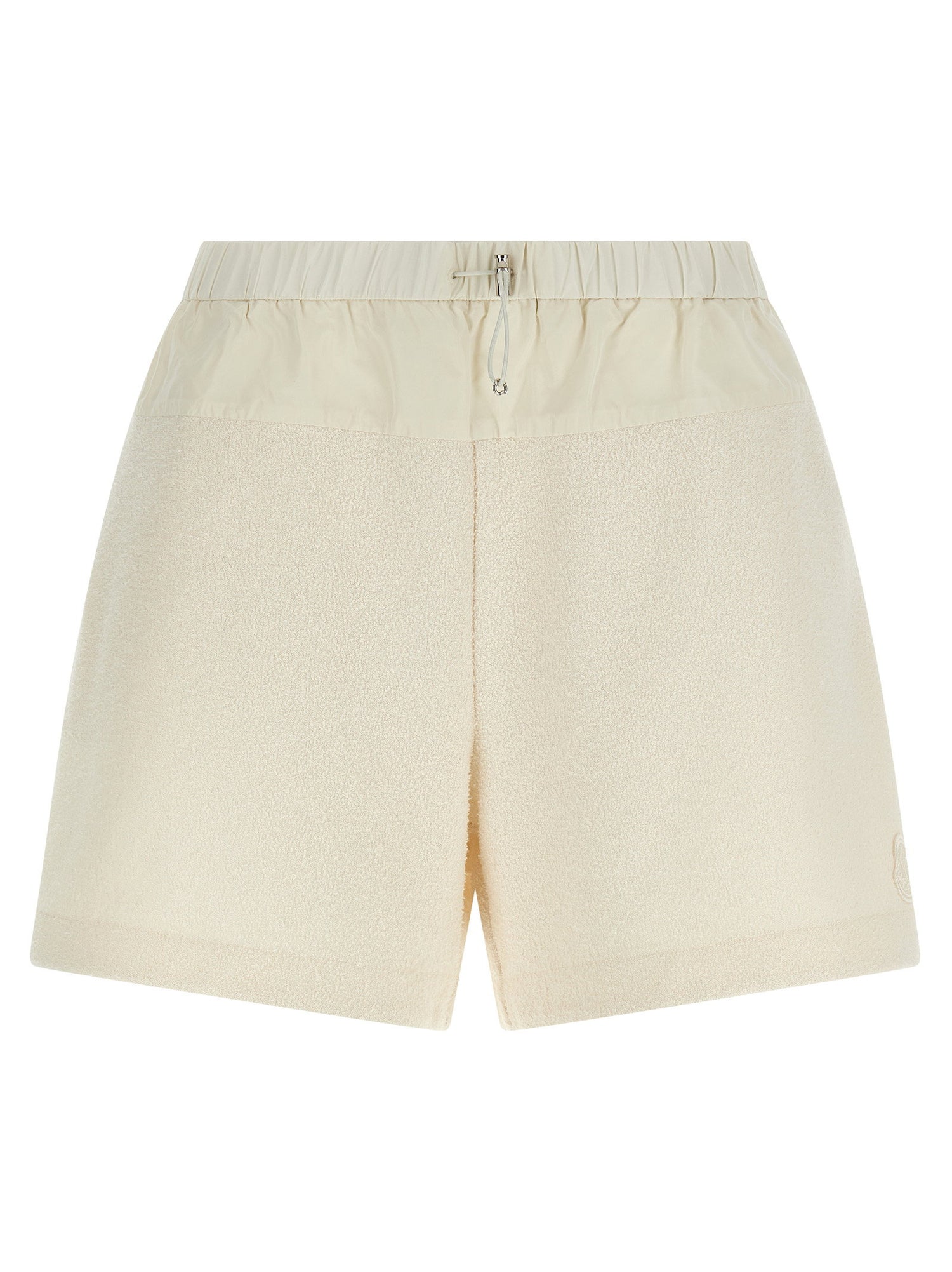 Moncler Bouclé Shorts White