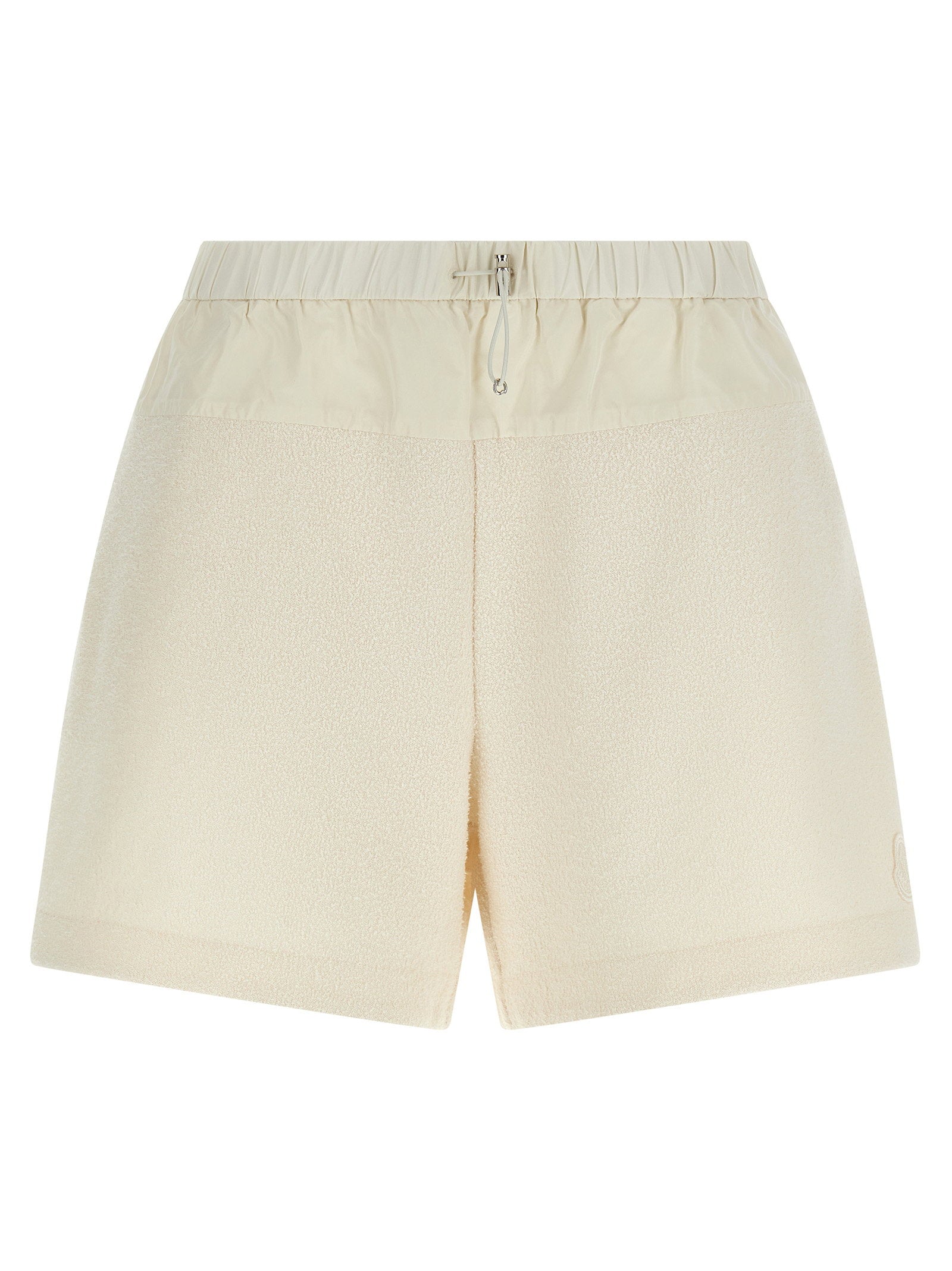 Moncler Bouclé Shorts White