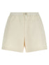 Moncler Bouclé Shorts White