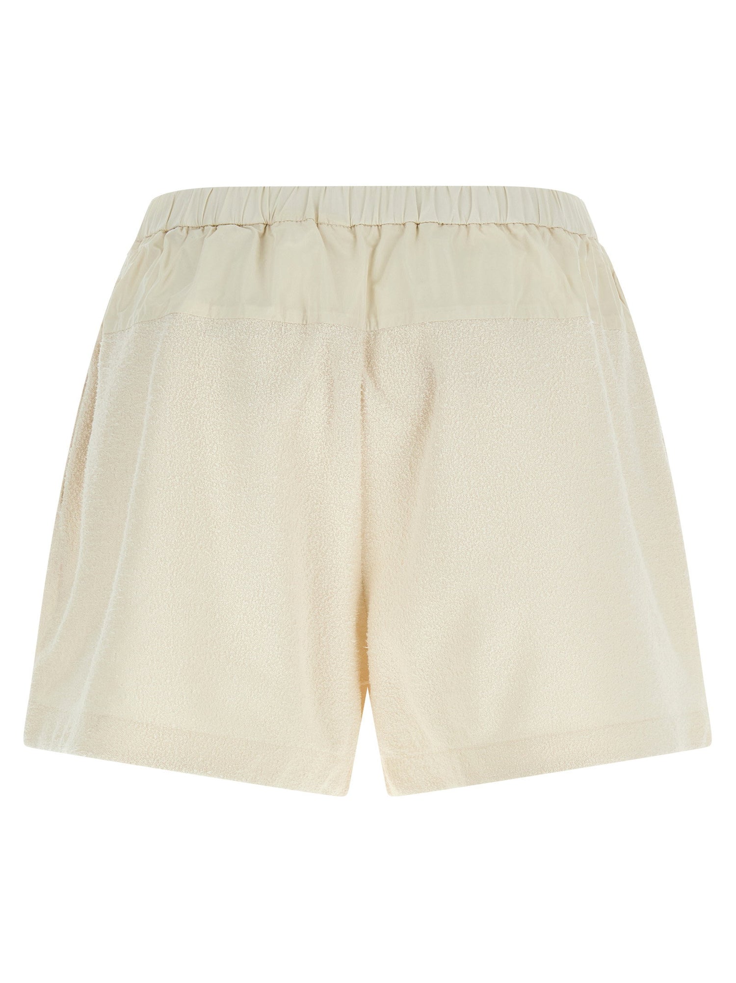 Moncler Bouclé Shorts White