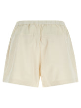 Moncler Bouclé Shorts White
