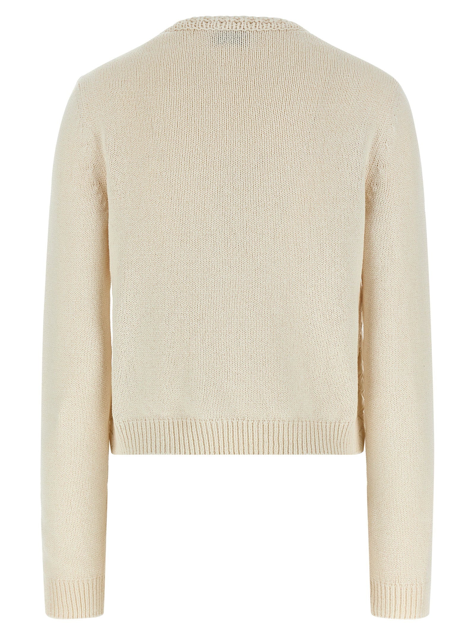 Moncler Padded Cardigan Beige