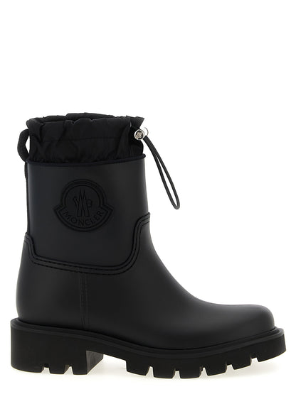 Moncler Kickstream Rain Boots Black
