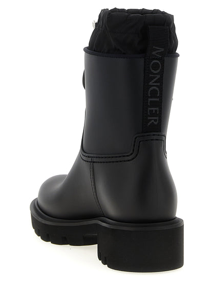 Moncler Kickstream Rain Boots Black