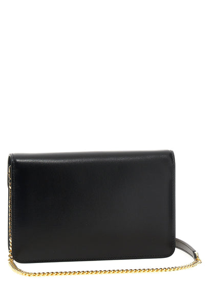 Tom Ford Small Leather Crossbody Bag Black