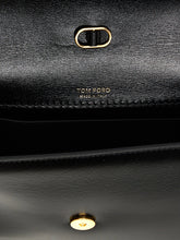 Tom Ford Small Leather Crossbody Bag Black