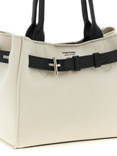 Tom Ford Small Audrey Shopping Bag White/black
