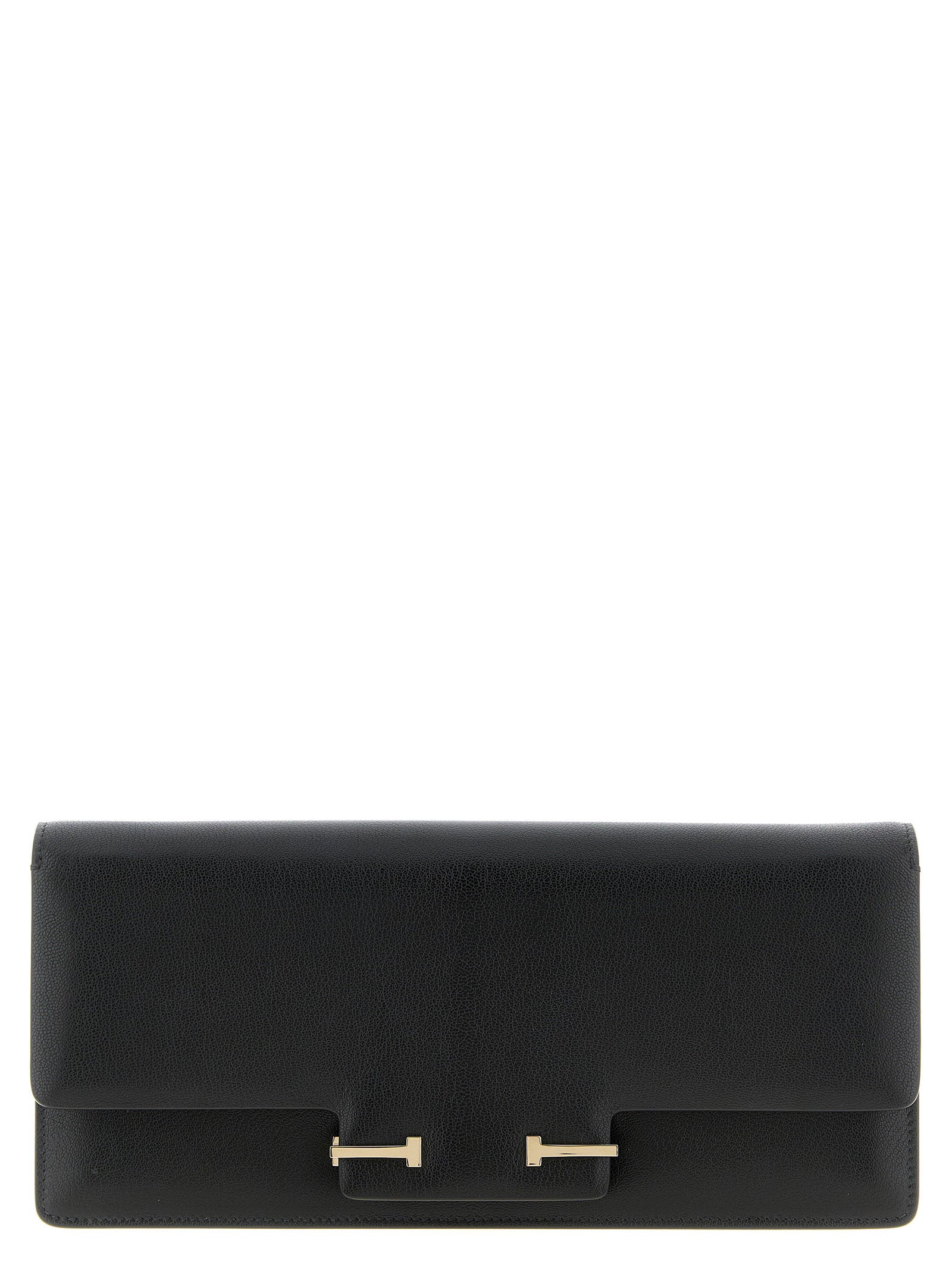 Tom Ford Supple Grain Shoulder Bag Black