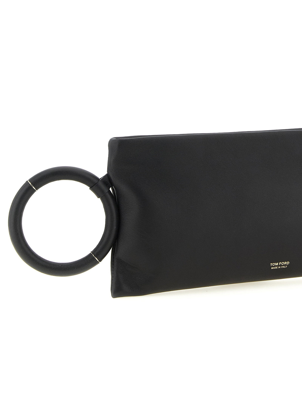 Tom Ford Nappa Leather Clutch Black