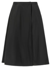 Moncler Padded Taffeta Skirt Black