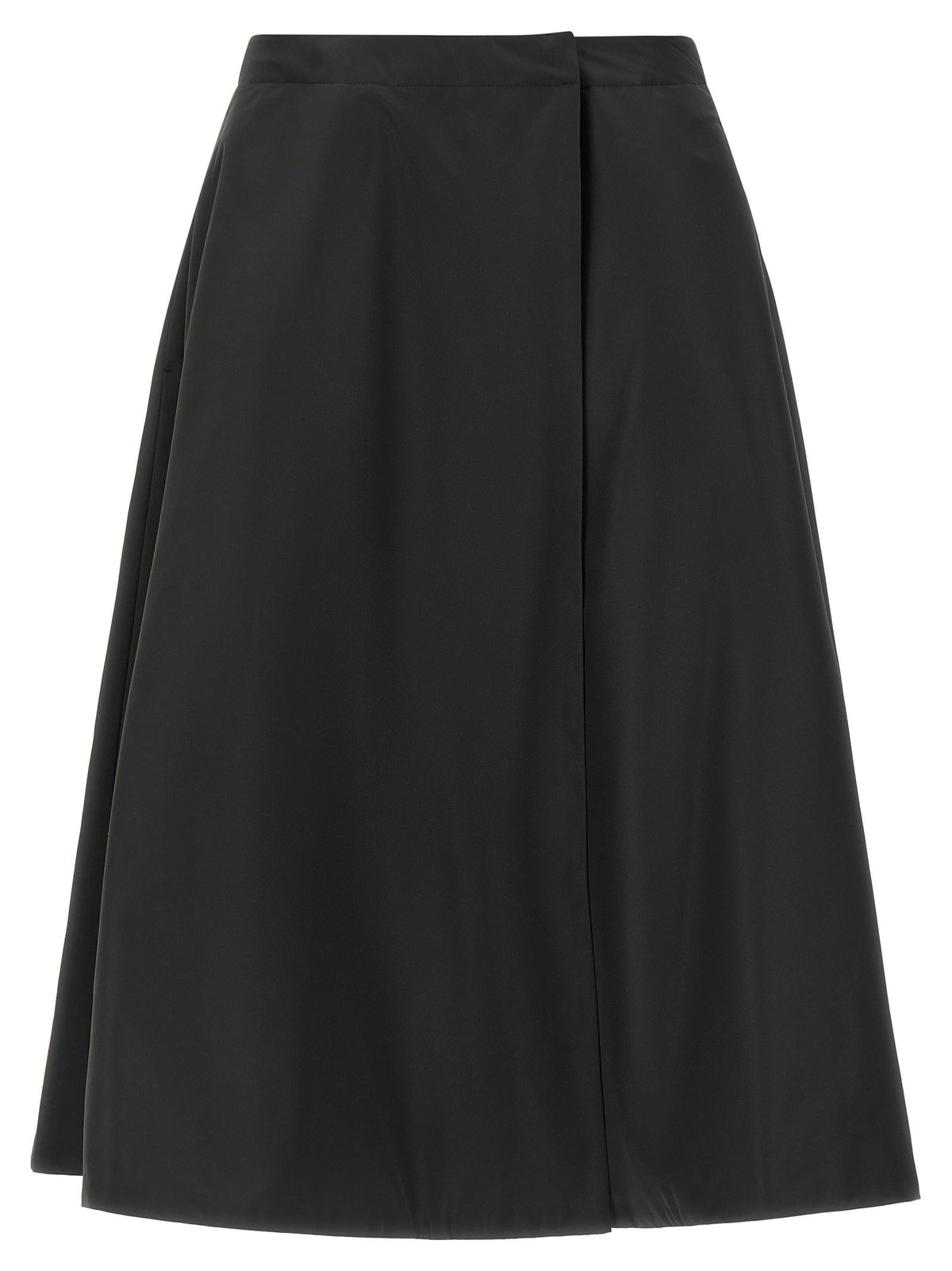 Moncler Padded Taffeta Skirt Black