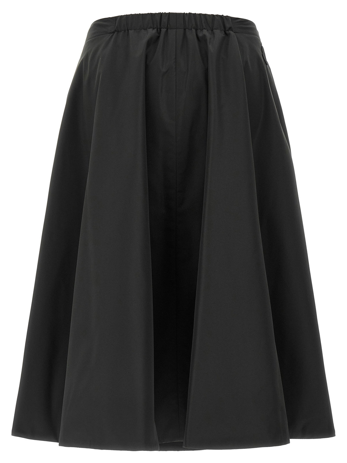 Moncler Padded Taffeta Skirt Black