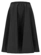 Moncler Padded Taffeta Skirt Black