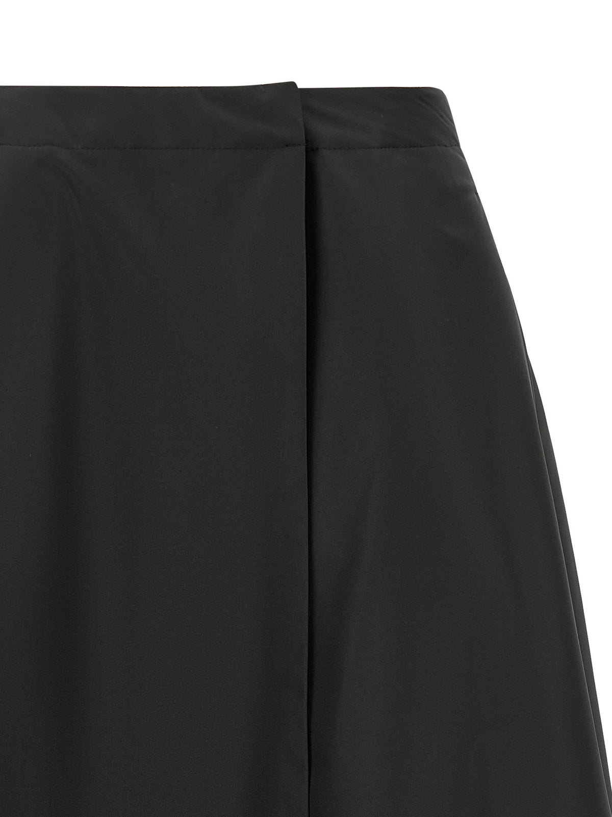Moncler Padded Taffeta Skirt Black