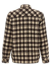 Moncler Checked Shirt Brown