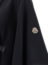 Moncler Two-material Cape Blue